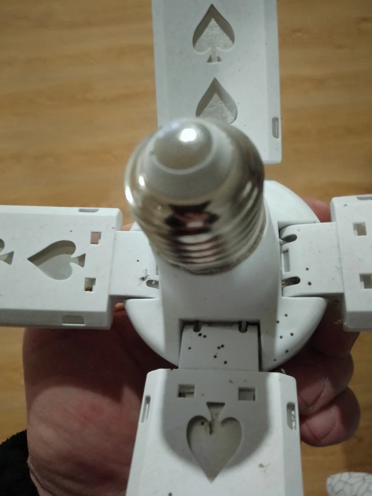 Продавец не серьёзный, отправил бывший в употреблении лампочку, даже не потрудился вытереть ух и мошек с поверхности, на фотке всё видно, видео по ходу не загрузилось, после минуты включения лампочка начинает мигать , не рекомендую продавца , а вот лампочку можно покупать только в другом магазине