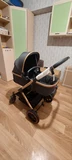 Отзыв Коляска-трансформер MOWBaby Jasper MB022 3 в 1 Gold Black #23525